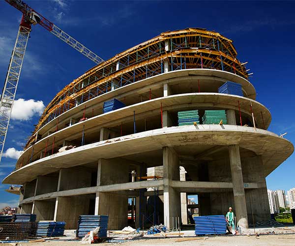 Contemporary office exterior